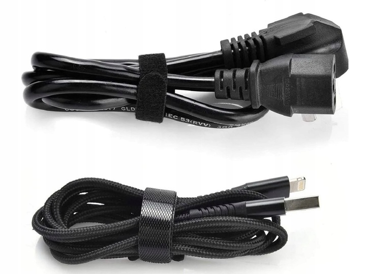 100 x OPASKA RZEP PASKI DO KABLI TAŚMA RZEPOWA WIELOKROTNEGO UŻYTKU