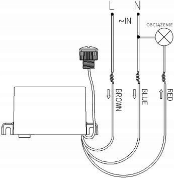 CZUJNIK ZMIERZCHU Z SONDĄ ZEWNĘTRZNĄ MINI AUTOMAT ZMIERZCHOWY DO LED