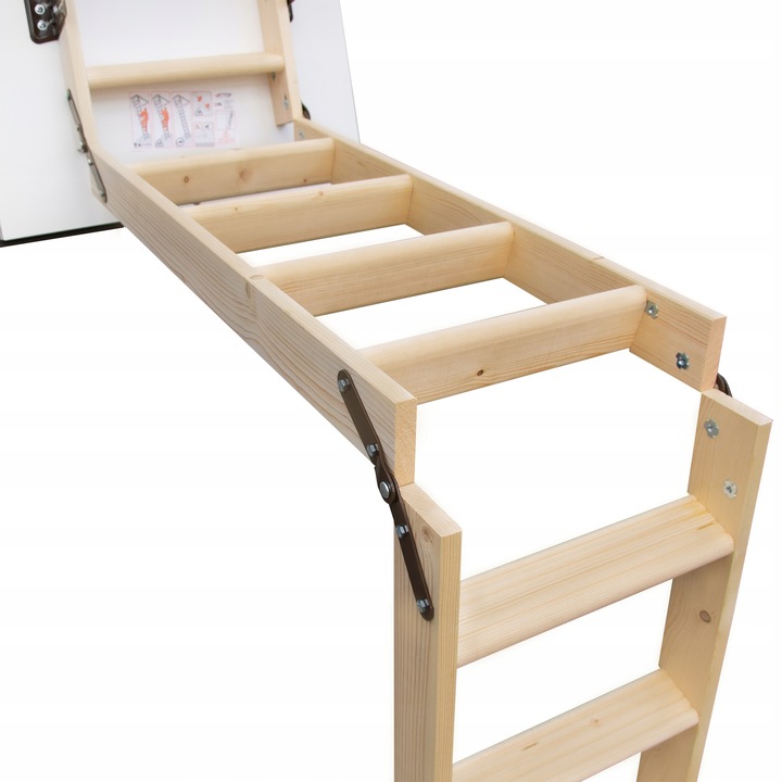 Schody Strychowe Wyłaz na Strych 4STEP GREENLINE 120x80 35mm 1,05