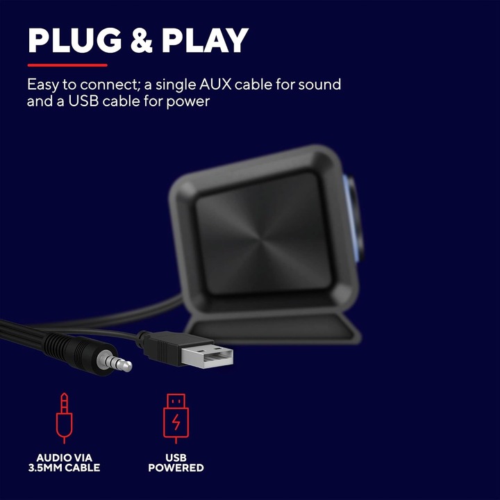 Trust GTX 618 Asto soundbar głośnik do TV monitora