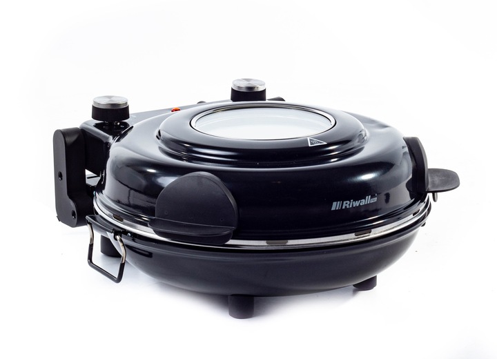 PIEC DO PIZZY MINI PIEKARNIK RIWALL RP-01 kamień 420°C 1200W 2 x