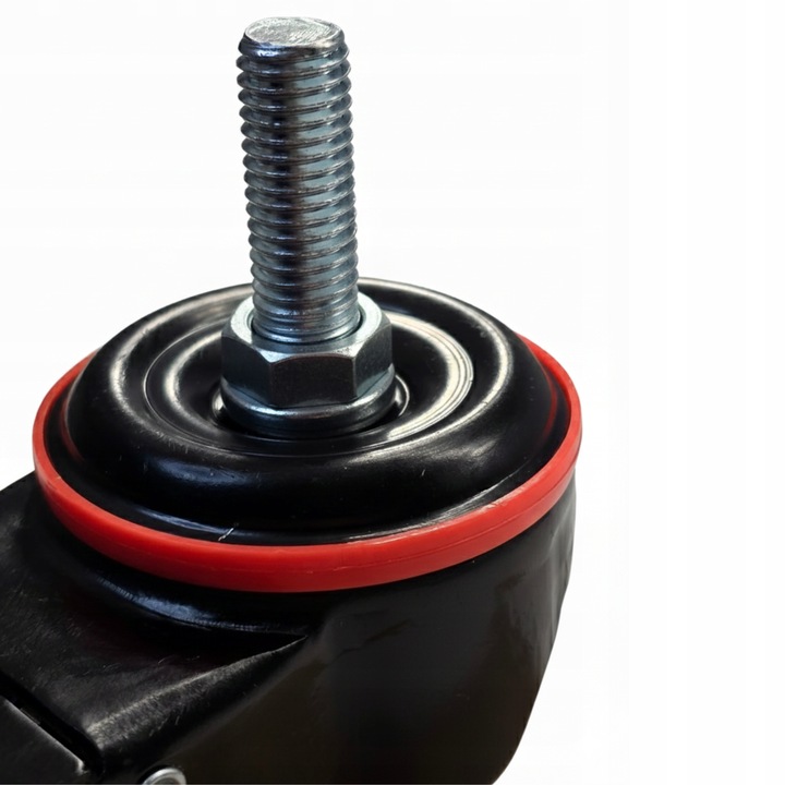 OBROTOWE KÓŁKO 75mm Z HAMULCEM do 460kg TRZPIEŃ Gwint M12x30mm 1szt