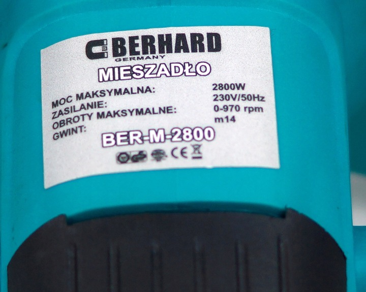 MIESZADŁO ELEKTRYCZNE MIESZARKA DO ZAPRAW 2800W