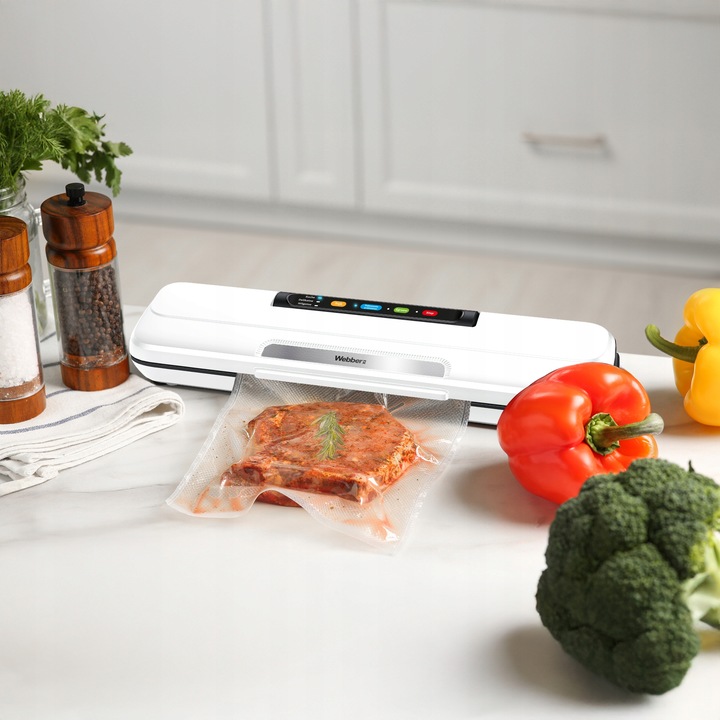 ZGRZEWARKA PRÓŻNIOWA DO FOLII PAKOWARKA ŻYWNOŚCI WEBBER V168B