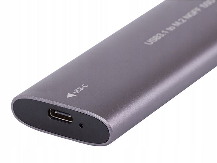 OBUDOWA ADAPTER DYSKU KIESZEŃ M.2 SATA NGFF USB 3.1 USB TYP-C