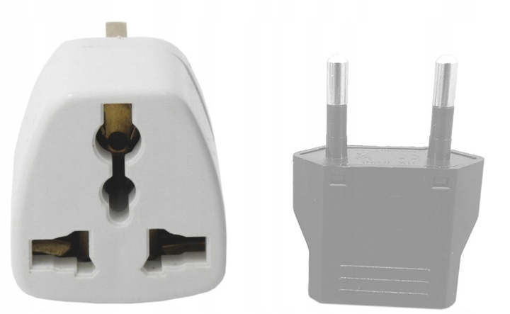 2x Przejściówka Angielska Adapter Polska Anglia Wtyczka typ G EU UK