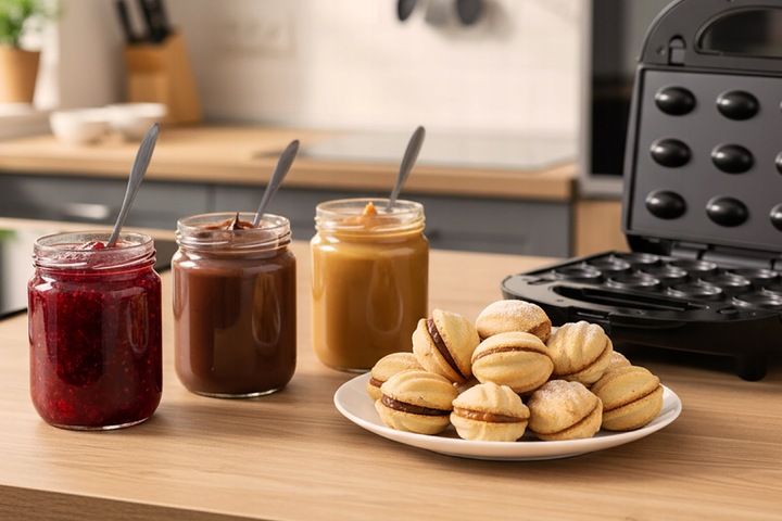 Opiekacz wielofunkcyjny ST250 Eldom 5 w 1 Tosty Grill Gofry Orzeszki