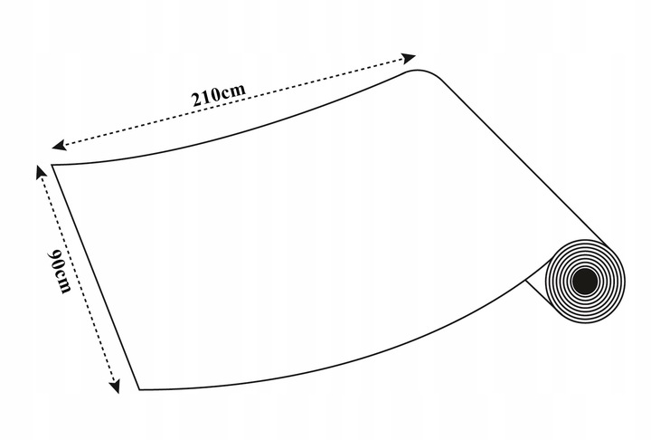 Okleina Drewnopodobna DĄB Folia Meblowa Klejowa 90x210cm Wzory Do