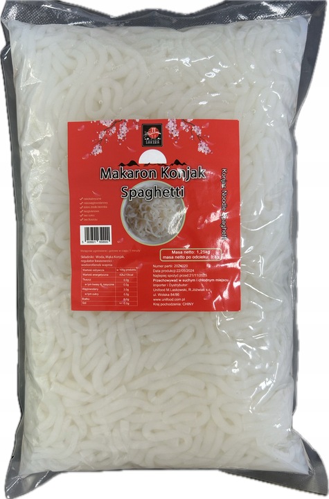 Makaron KONJAC 1,25kg/paczka