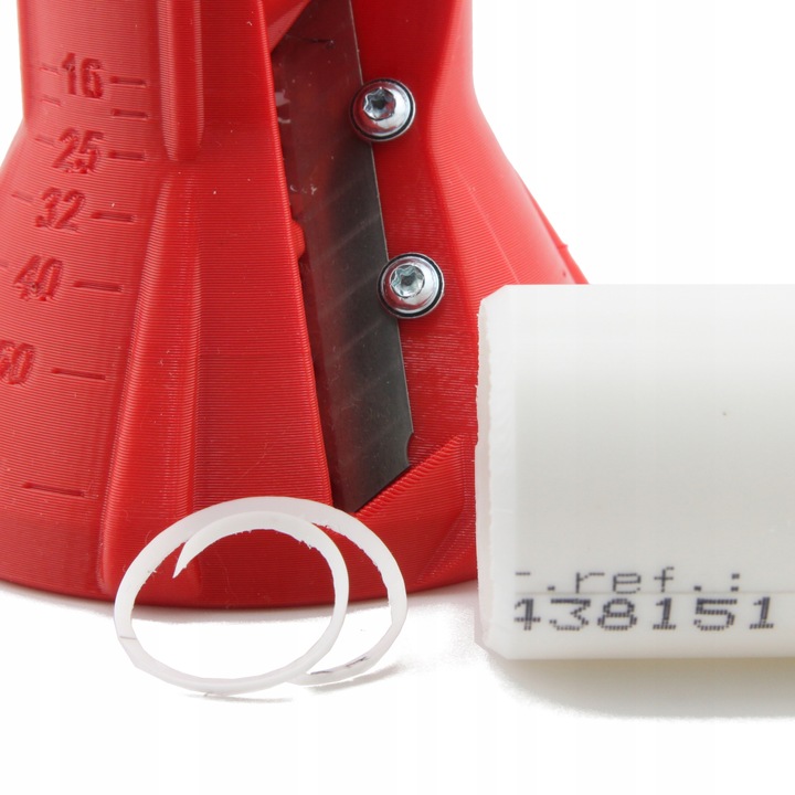 Gratownik gradownik fazownik kalibrator do rur PE PEX PVC 16-63 mm ostrze