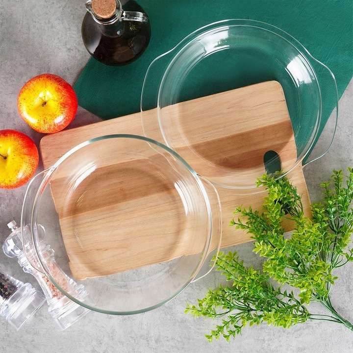 Naczynie ŻAROODPORNE szklane pieczenia do zapiekania forma brytfanka