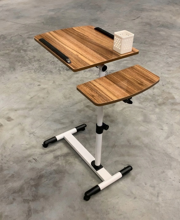 Stolik BIURKO na kółkach pod laptopa (E020)