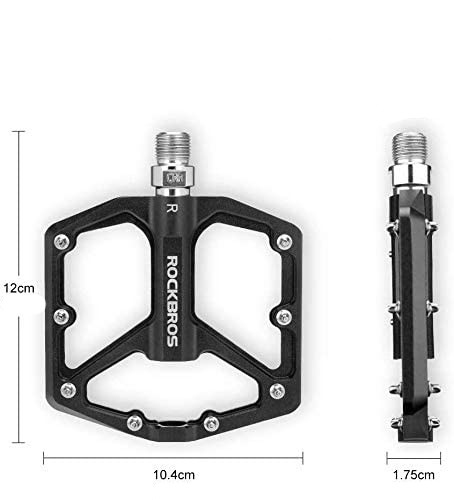 Pedały rowerowe ROCKBROS K203-BK Platformowe ca