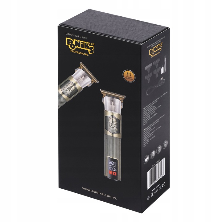 MASZYNKA TRYMER DO STRZYŻENIA WŁOSÓW GOLENIA BRODY ZAROSTU REGULACJA