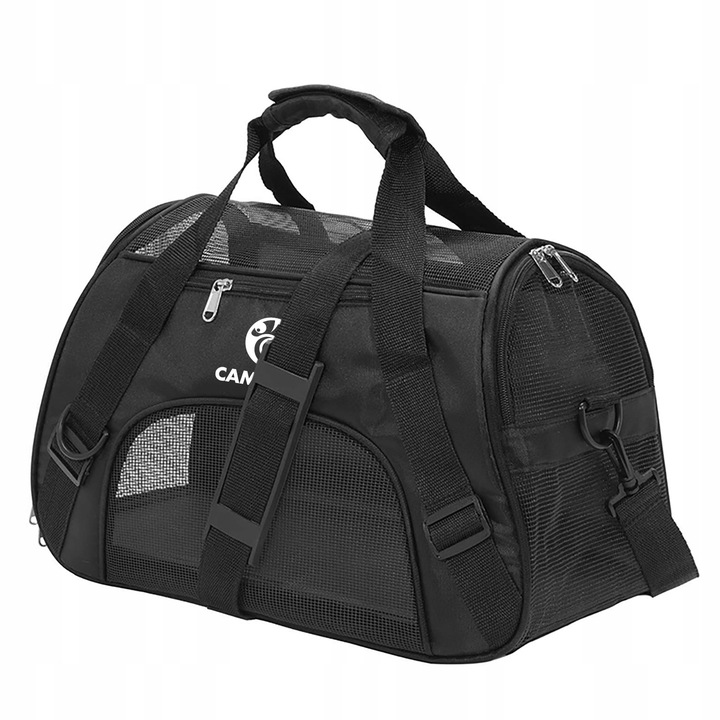 SOLIDNY Transporter dla Kota Psa Zwierząt Torba Podróżna MIĘKKA MATA GRATIS