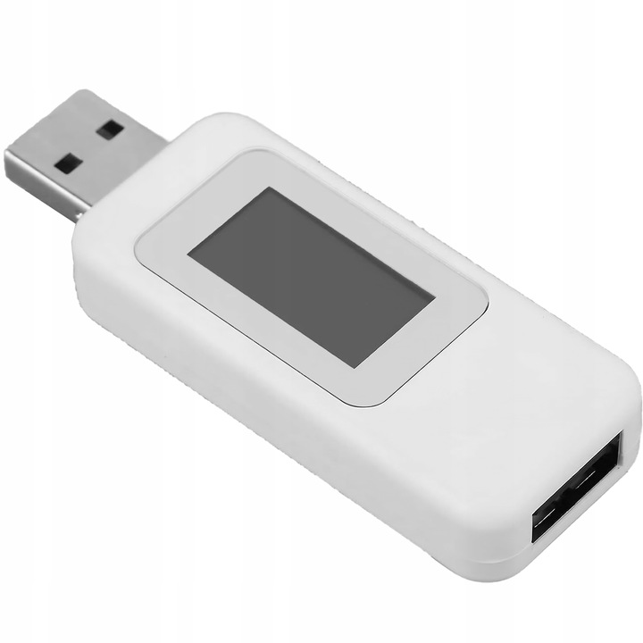 WOLTOMIERZ CYFROWY USB MIERNIK TESTER NAPIĘCIA AMPEROMIERZ WATOMIERZ LCD