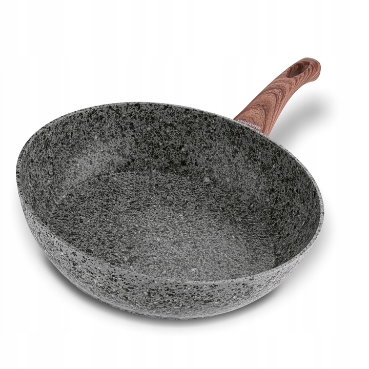 Głęboka PATELNIA INDUKCJA wysoka patelnia GRANITOWA 28cm Venga Konighoffer