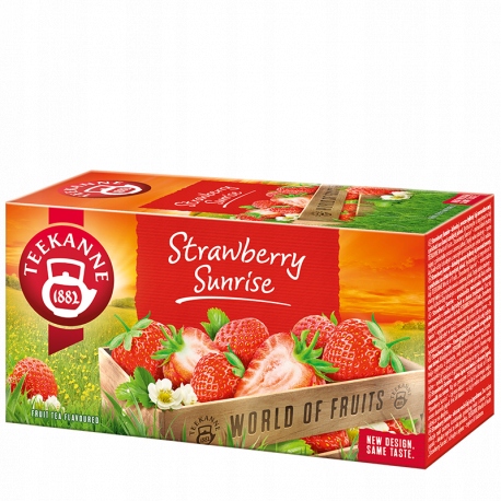 Herbata Teekanne Truskawka Strawberry 960 torebek