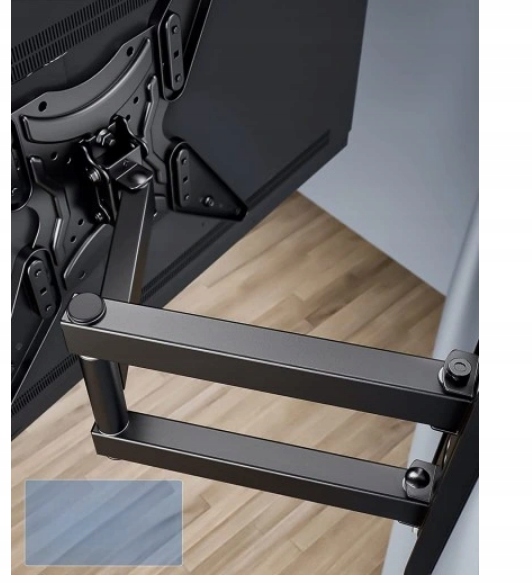 DUŻY MOCNY UCHWYT TELEWIZORA WIESZAK obrotowy DO UNIWERSALNY