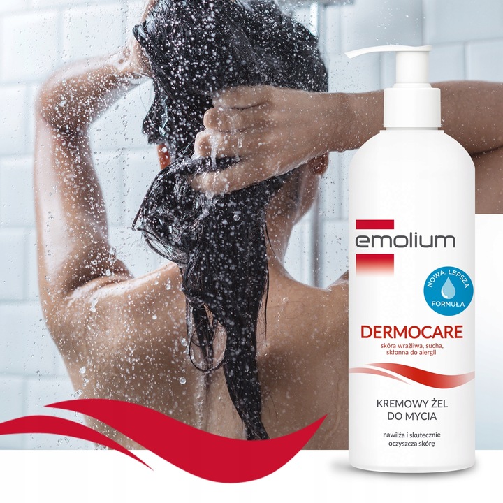 Emolium Dermocare Kremowy żel do mycia 400 ml