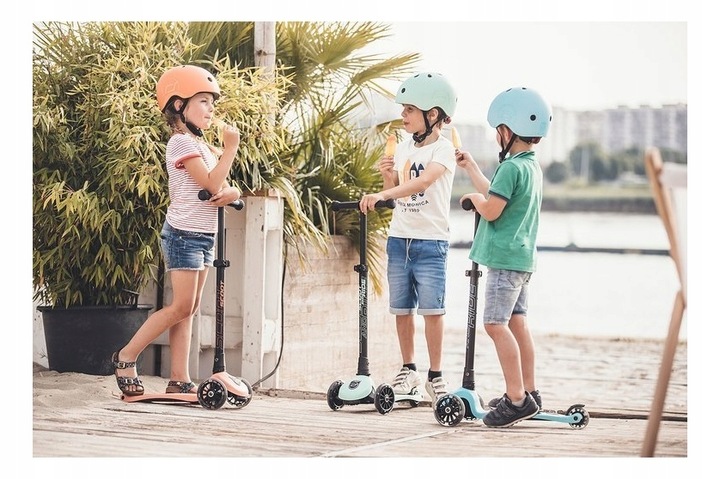 SCOOTANDRIDE Kask dla dzieci 1-5 lat ROSE XXS-S