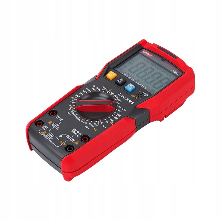 UNIWERSALNY MULTIMETR CYFROWY MIERNIK PRĄDU UT89X TRUE RMS TERMOSONDA