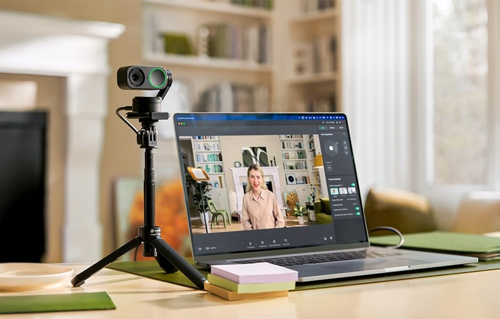 Kamera Insta360 Link 2 Kamerka Internetowa Z Mikrofonem AI 4K Ultra HD USB