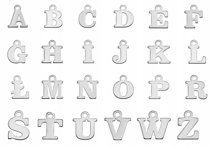 Naszyjnik SREBRNY SERCE SWAROVSKI dowolna literka łańcuszek z sercem