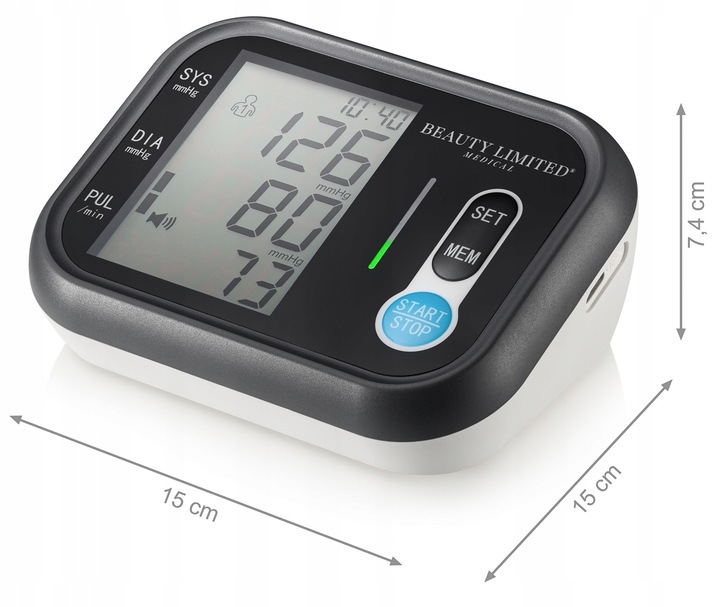 CIŚNIENIOMIERZ NARAMIENNY Automatyczny MÓWI PO POLSKU Arytmia Puls LCD