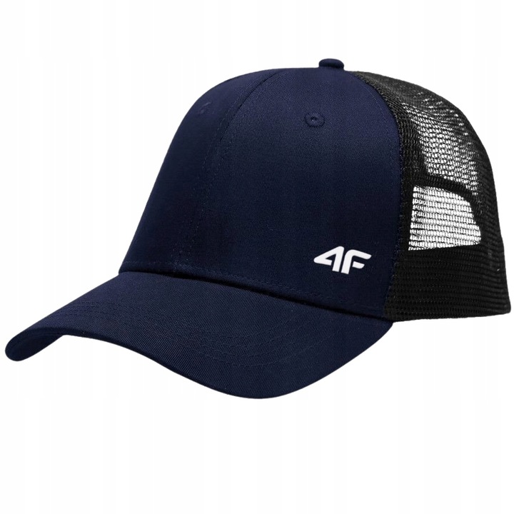CZAPKA Z DASZKIEM MĘSKA DAMSKA 4F BEJSBOLÓWKA Z SIATECZKĄ TRUCKERKA WIOSNA