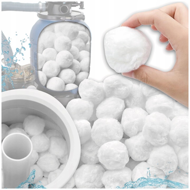 KULKI FILTRACYJNE DO BASENU POMP PIASKOWYCH WKŁAD DO POMPY BASENOWEJ