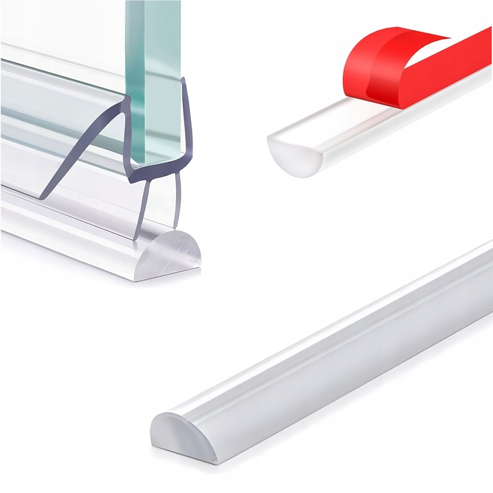 PRÓG AKRYLOWY DO KABINY PRYSZNICOWEJ LISTWA 100cm | 10x5 mm |