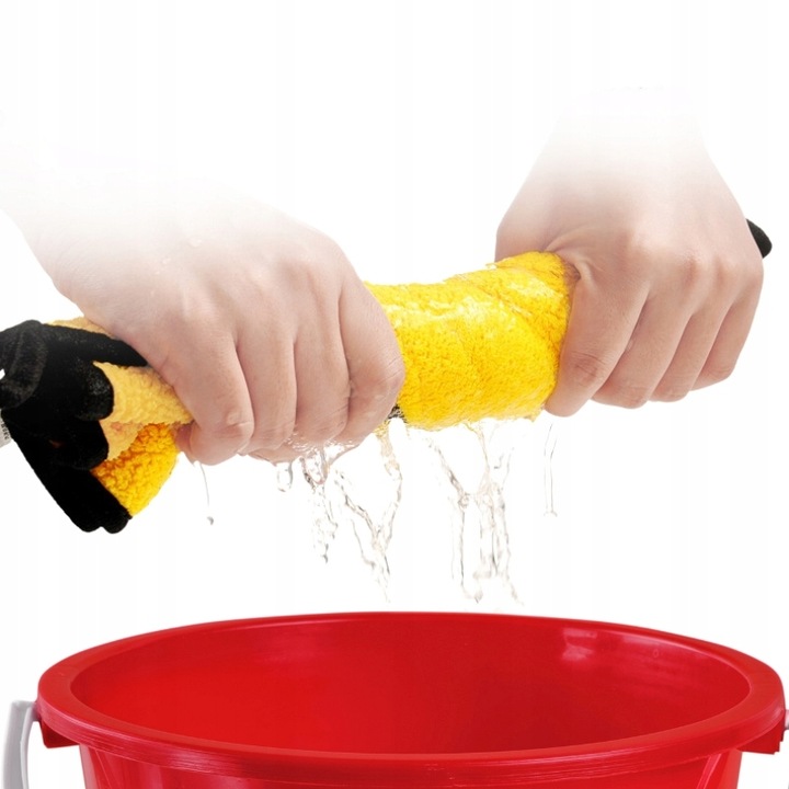 PUSZYSTY RĘCZNIK Z MIKROFIBRY 800g/m2 DO OSUSZANIA SAMOCHODU AUTA DETAILING