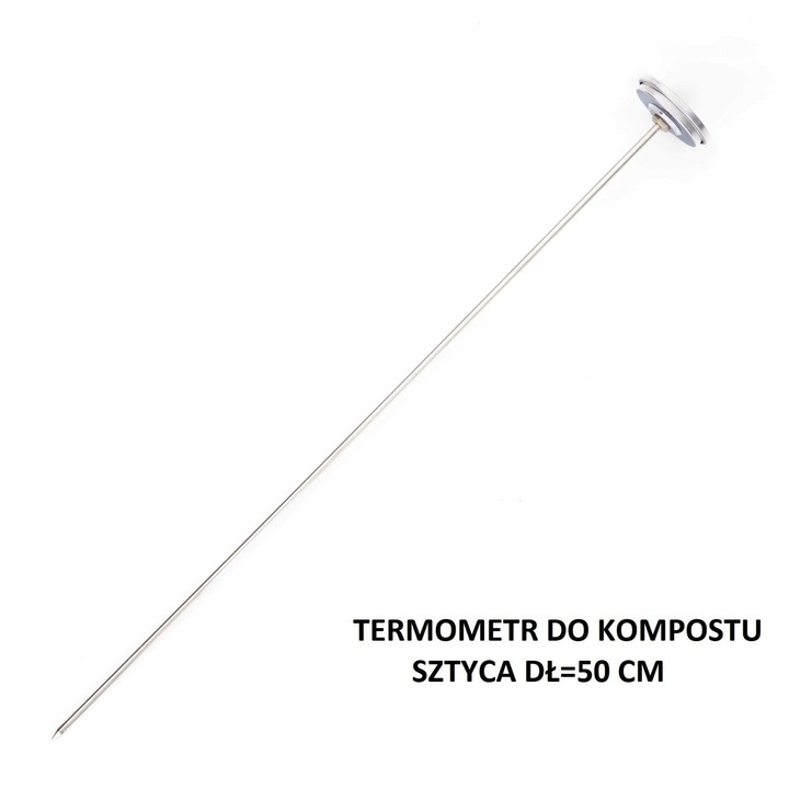 TERMOMETR DO KOMPOSTU 50 CM SZTYCA!