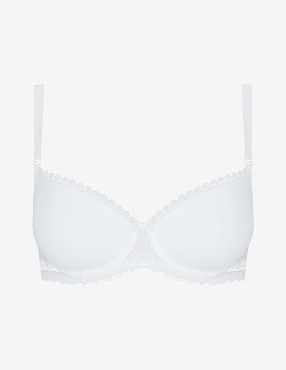 Biustonosz SUPER PUSH-UP wyjmowane wkładki HENDERSON KASSIDY biały