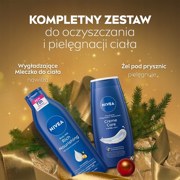 NIVEA MOMENT OF CARE Zestaw prezentowy kosmetyków do pielęgnacji dla kobiet