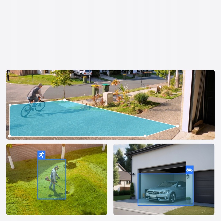 Kamera zewnętrzna IP WiFi Reolink W730 8Mp 4K UHD Panorama 180°ANALITYKA AI