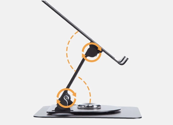 PODSTAWKA POD LAPTOPA 17 REGULOWANA OBROTOWA 360 stopni STOLIK POD LAPTOPA