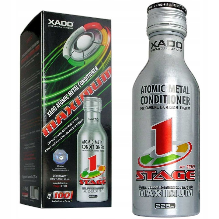 Xado AMC 1 Stage MAXIMUM 3w1 butla 225 ml dodatek ceramiczny do silnika