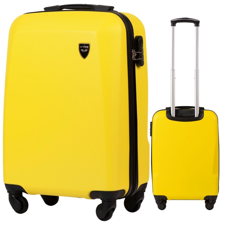 Walizka WINGS Podróżna mała Kabinowa torba Podręczna na Kółkach twarda ABS