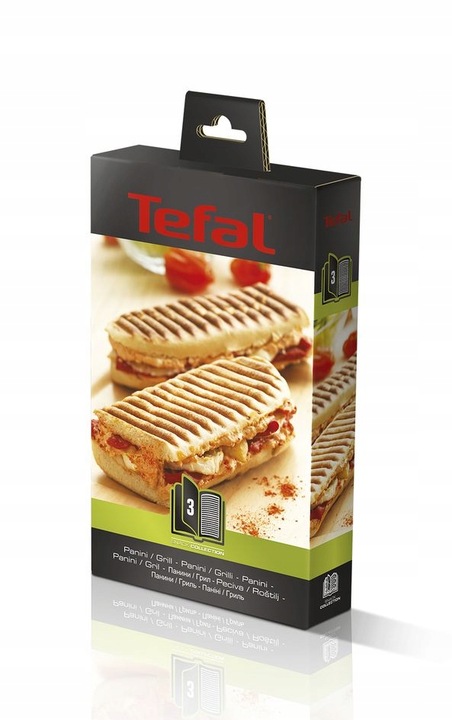 Płyty do panini TEFAL SNACK COLLECTION XA800312