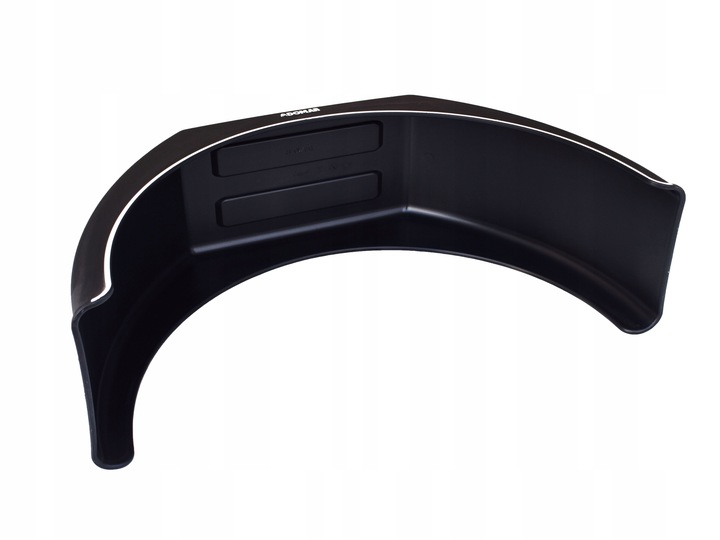 (ZESTAW) - 2 x Błotnik koło pojedyńcze 15-16" | BIAŁY RANT - BUS KONTENER