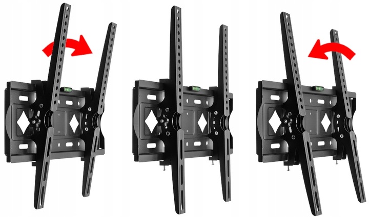 Uchwyt do telewizora 26-65 cali wieszak TV uniwersalny extra mocny do 60kg