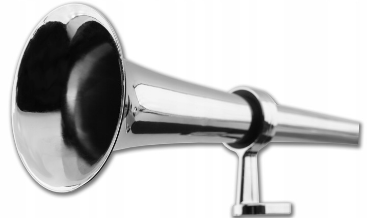 KLAKSON TIR TRĄBKA FANFARA KOMPRESOR 12V GŁOŚNA PNEUMATYCZNA 150dB CHROM