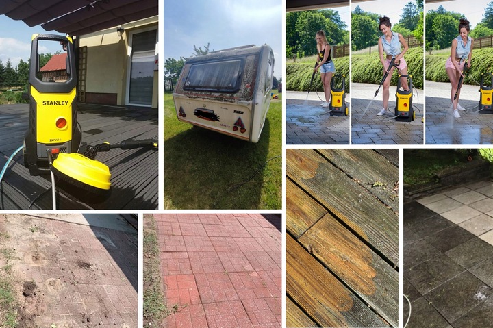 MYJKA CIŚNIENIOWA STANLEY 170 BAR TURBO NOWY MODEL MOCNA aluminiowa