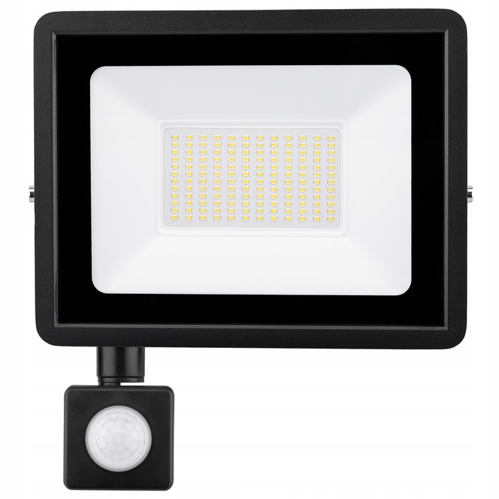 HALOGEN Naświetlacz lampa LED 100W z CZUJNIKIEM RUCHU