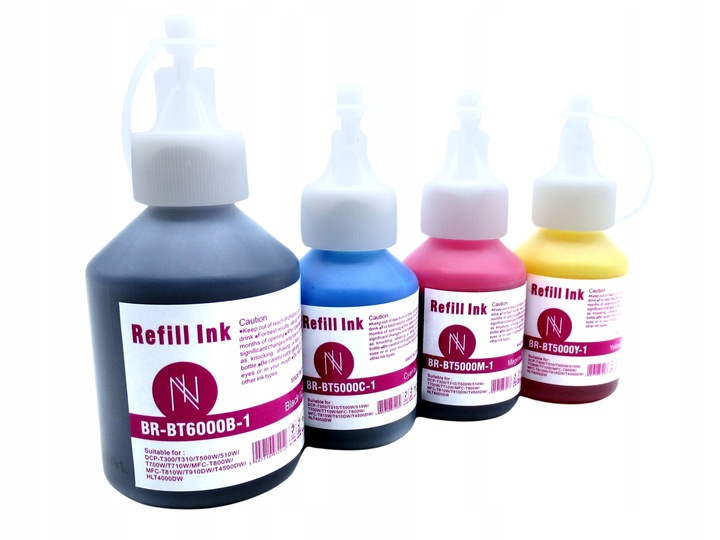 BT6000 XL TUSZE do BROTHER DCP-T220 T420W T425W T426W T500W T510W T520W