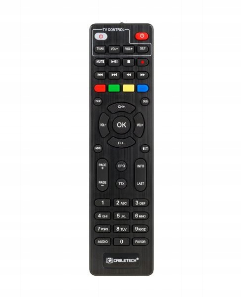 Pilot do Dekodera DVB-T2 Tunera Cabletech URZ0336 URZ0336B URZ0337 URZ0336C