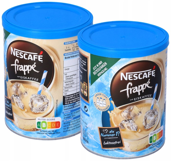 Kawa Nescafe Frappe Mrożona 2 x 275 g DE na zimno Rozpuszczalna Eiskaffee