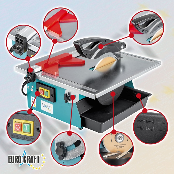 PRZECINARKA DO PLYTEK FLIZ GLAZURY PANELI GRESU PIŁA STOŁOWA MOKRO STOLIK